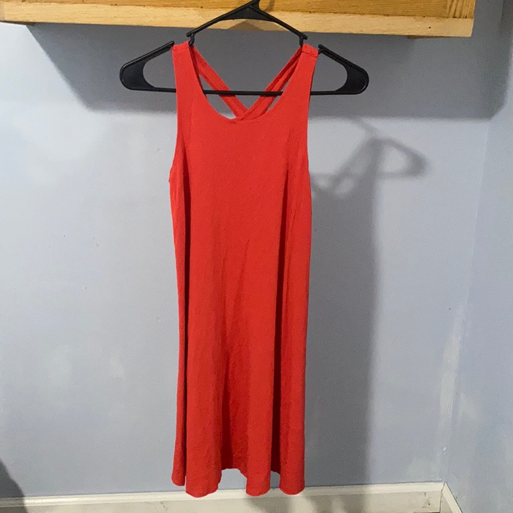 Red dress